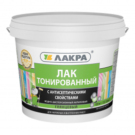 Лак Лакра тонированный орех 0,9кг