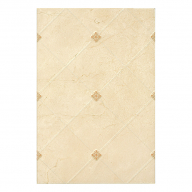 Плитка керамическая Global Tile Marseillaise бежевая капитоне 400x270мм 9MS0045TG