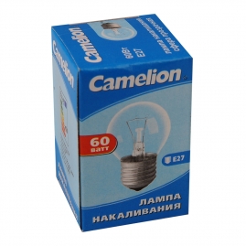 Лампа накаливания MIC CAMELION 60/D/CL/E27