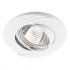 Светильник точечный Feron DL6227 МR16 G5.3, белый, круг поворотный 28964