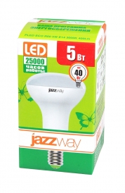 Лампа Jazzway PLED-ECO R50 5w E14 3000K 400Lm 230V