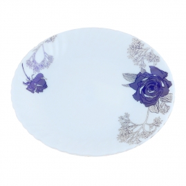 Тарелка десертная "Хамелион" фиолетовая 19см NOP02-02