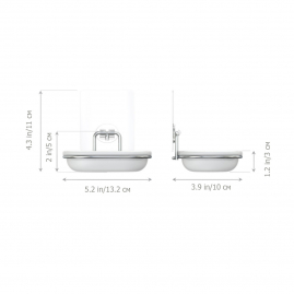 Мыльница подвесная Kleber Lite KLE-LT036