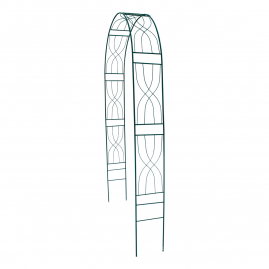 Арка садовая разборная Песочные часы 2,3х0,27х1,2м ДК-035