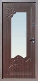 Дверь металлическая Ампир венге, правая 960