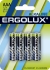 Батарейка Ergolux LR03 Alkaline BL-4 1.5В