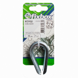 Коуш DIN 6899 10мм 1шт Fixbox 29630