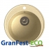 Мойка врезная GranFest ECO-08 Бежевая d480мм