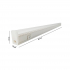 Светильник линейный VKL electric FITO 867х21х30мм VLED-FITO-LT5-18W IP20 1155786