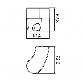 Держатель для душевой лейки IDDIS 040CP00i53 543560