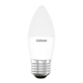 Лампа светодиодная OSRAM свеча 8Вт Е27 830 3000К 806лм 220-240В LED STAR CLASSIC 532988