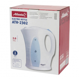 Чайник электрический Atlanta ATH-2302 2л white Чай1563