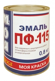 Эмаль ПФ-115 ТМ Моя краска голубой 0.8кг