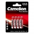 Батарейка Camelion LR03 Plus Alkaline BL-4 1.5В 7369