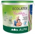 Краска ECOLATEX экологичная латексная, для стен и потолков 9л