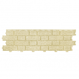 Сайдинг виниловый Tecos Шампань Brick Work 1140х350мм 0,399м2