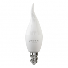 Лампа светодиодная THOMSON TAIL CANDLE 6ВТ 500Lm E14 4000K свеча на ветру TH-B2026