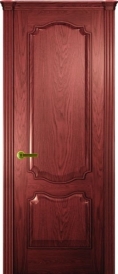 Дверное полотно шпонированное Позитано багет Bonaveri ПГ60 красное дерево