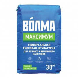 Штукатурка гипсовая Волма Максимум 30кг