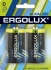 Батарейка Ergolux LR20 Alkaline BL-2 1.5В