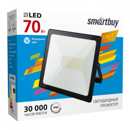 Прожектор светодиодный Smartbuy 70Вт 6500К IP65 SBL-FLLight-70-65K