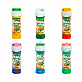 Мыльные пузыри BRAUBERG KIDS 60мл, с игрушкой на крышке 665453
