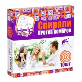 Спирали HELP от комаров 10шт. 60 80230