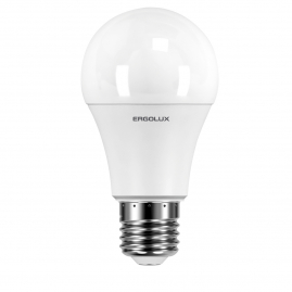 Лампа светодиодная Ergolux LED-A60-15W-E27-4K 15Вт Е27 4500К 220-240В 13638