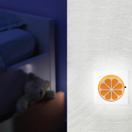 Ночник Camelion NL-234 светодиодный с выключателем апельсин 220В 13809